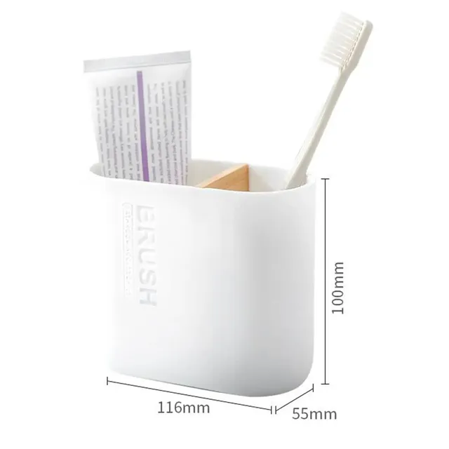 Ensemble accessoires bain minimaliste scandinave blanc… – vue 6