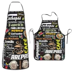 Arepas Venezuela tablier Chef Cuisine Tablier bavoir imperméable nettoyage de Cuisine tablier pour femmes hommes peinture