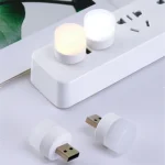 Petite lampe à prise USB LED veilleuse ordinateur puissance Mobile charge Mini lampes de livre LED Protection des yeux lampe de lecture carrée