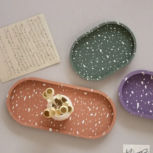 Moules en silicone à plateau ovale pour béton – vue 4