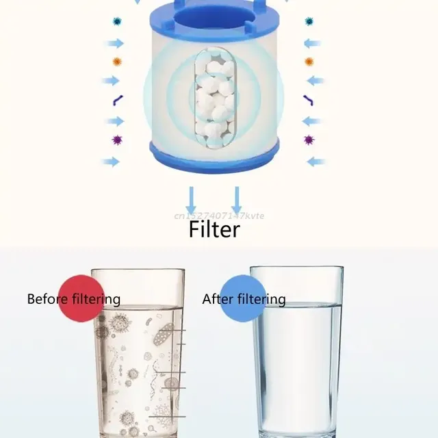 30 pièces cartouche filtrante de robinet cuisine et bain… – vue 3