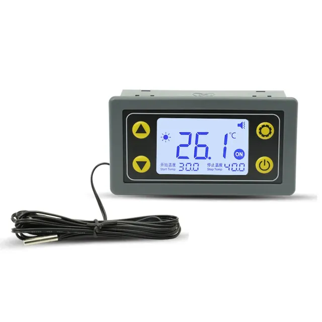 Contrôleur de température numérique LCD – vue 6