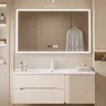 Lavabo bois salle de bain armoire tiroirs Design… – vue 5