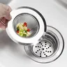 Crépine d'évier de cuisine en acier inoxydable – vue 1