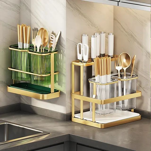 Organisateur cuisine portecouteaux égouttoir couverts… – vue 4