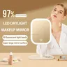 Miroir de maquillage intelligent LED lumineux avec lumière – vue 1