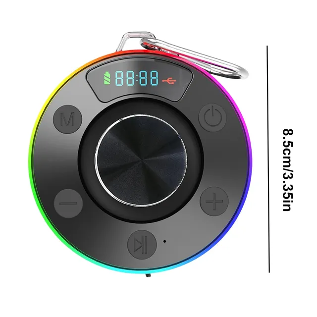 Enceinte douche étanche portable sansfil ventouse… – vue 6