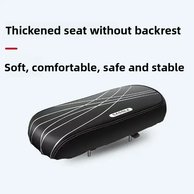 Coussin de siège de vélo de montagne à dossier souple – vue 3