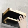 Porte-rouleau de papier toilette en aluminium – vue 3