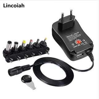 Adaptateur AC/DC 3V 4.5V 5V 6V 7.5V 9V 12V 2A/2.5A