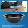 Lavabo RV grande capacité 304 rond en acier inoxydable… – vue 5
