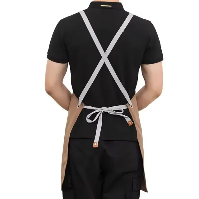 Tablier de cuisine imperméable pour femmes/hommes avec… – vue 4