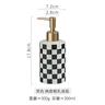 Distributeur savon liquide céramique damier brillant… – vue 6