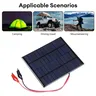 Panneau solaire étanche 5W 12V – vue 3