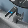 Robinet de lavabo cascade lumière LED température… – vue 2