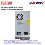 350W UPS alimentation à découpage AC 220V à DC 12V/24V alimentation de charge 12V 24V PSC-350-12 PSC-350-24