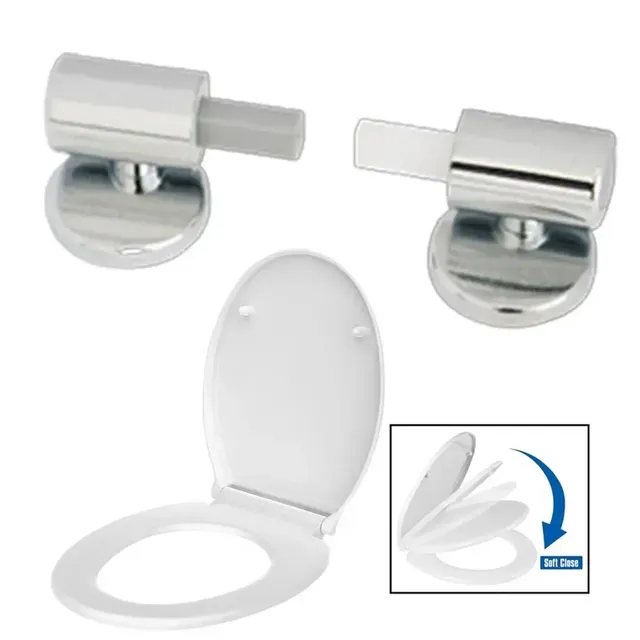 Charnière de siège de toilette à ouverture supérieure – vue 2