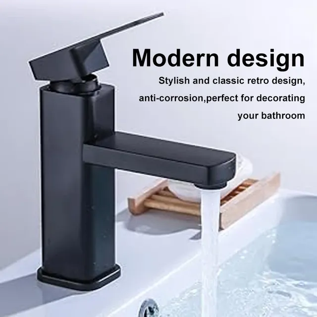 Robinet de salle de bains en acier inoxydable – vue 4