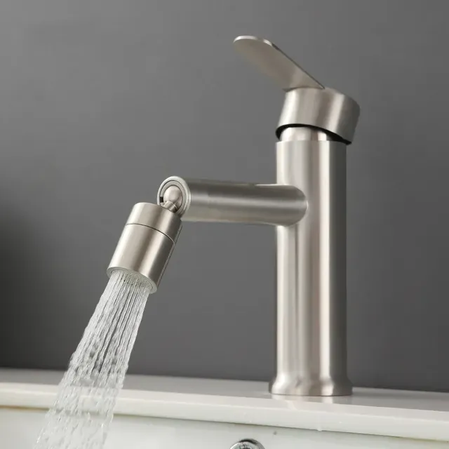 Robinet de centre commercial d'eau froide et chaude en… – vue 3