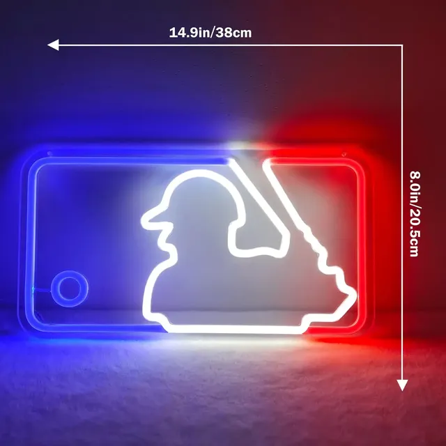 Néons de baseball à intensité variable pour mur. Idéal… – vue 2