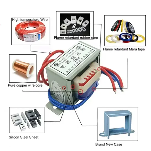 Transformateur de puissance 1W 5W 8W 10W 12W 15W 20W 30W… – vue 5