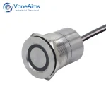 Capteur tactile panneau de commande de commutateur intelligent 16/19/22/25/30MM verrouillage momentané bouton de commutation de lumière LED intelligente DC 6V 12V 24V 500mA