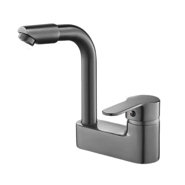 Robinet de lavabo en cuivre à double trous pour une… – vue 7