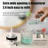 Distributeur savon moussant rechargeable verre taillé… – vue 3
