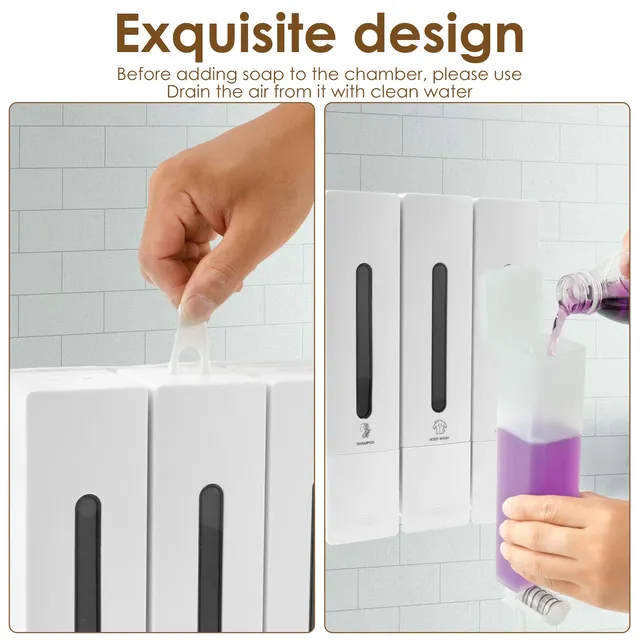 Distributeur de savon mural de 400ML – vue 4