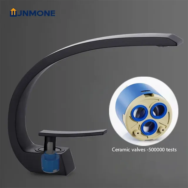 Robinet de lavabo de salle de bains moderne – vue 6