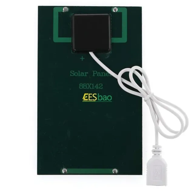 Panneau solaire USB étanche – vue 3