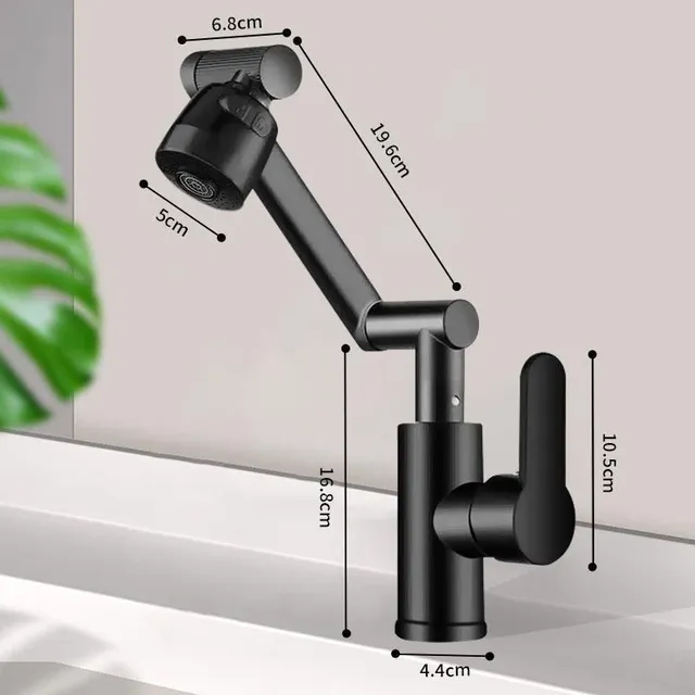 Robinet d'Évier à Bras Mécanique en Acier Inoxydable – vue 7