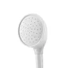 Pommeau Douchette Flexible Tuyau 1200mm ABS Blanc Tete… – vue 4