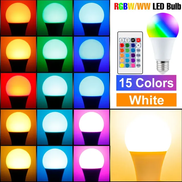 Ampoule LED RGB E27/E26 – vue 3