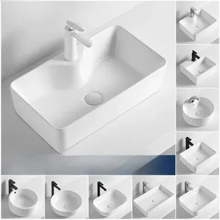 Lavabo supérieur à grille de lettres