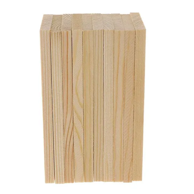 Planche rectangulaire en bois inachevé pour peintures – vue 4