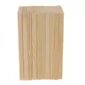 Planche rectangulaire en bois inachevé pour peintures – vue 4