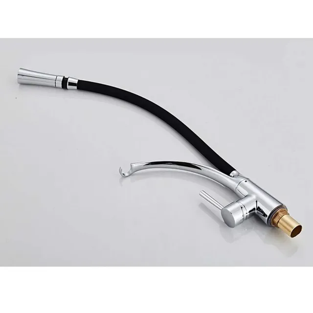 Robinet de cuisine extractible avec buse flexible en… – vue 5