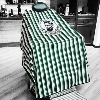 Tablier de coiffeur antistatique Cape de coupe de cheveux robe de…