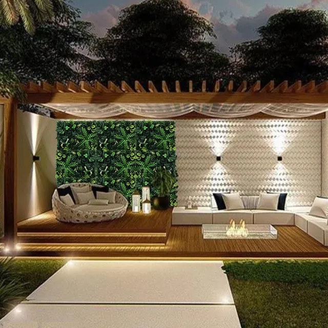 Plante artificielle murale verte 60x40cm – vue 3