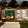 Plante artificielle murale verte 60x40cm – vue 3