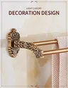 Accessoires de salle de bains sculptés en Bronze Antique – vue 3