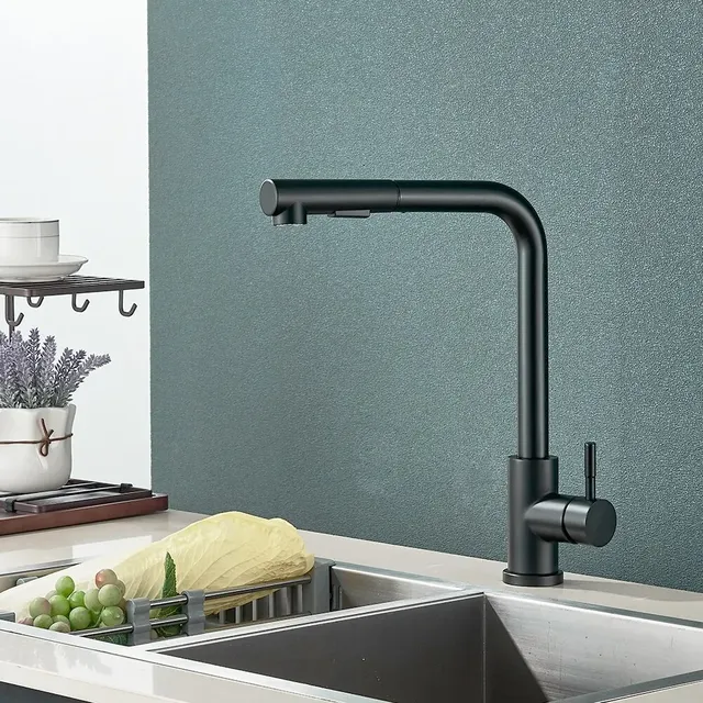 Évier de cuisine flexible à nervures noires – vue 4