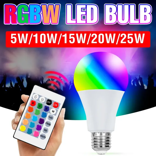 Ampoule LED RGB E27/E26