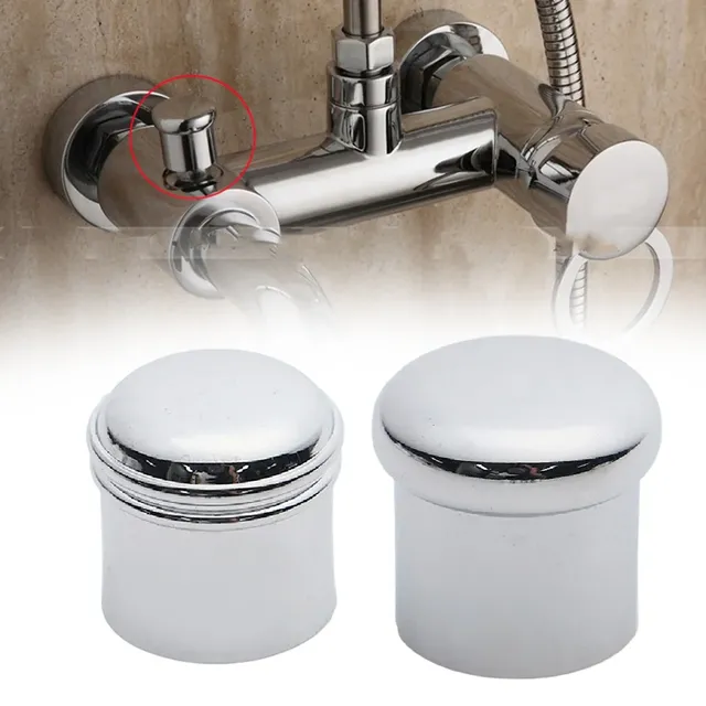 Capuchon robinet douche cuivre chromé miroir poli… – vue 3
