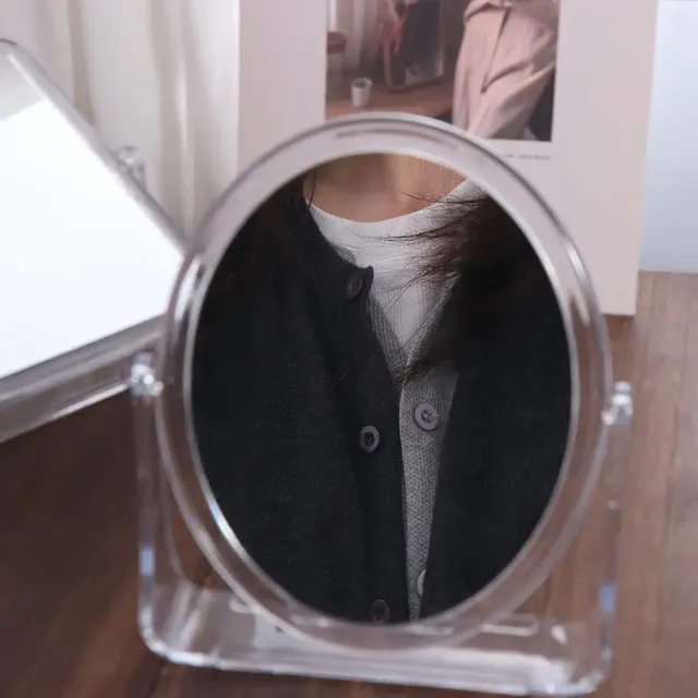 Miroir de maquillage rond et carré grossissant 5x – vue 5
