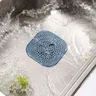 Filtre crépine évier silicone souple grisbleu ovale… – vue 2