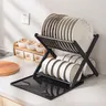 Rangement de vaisselle de cuisine en acier inoxydable – vue 3