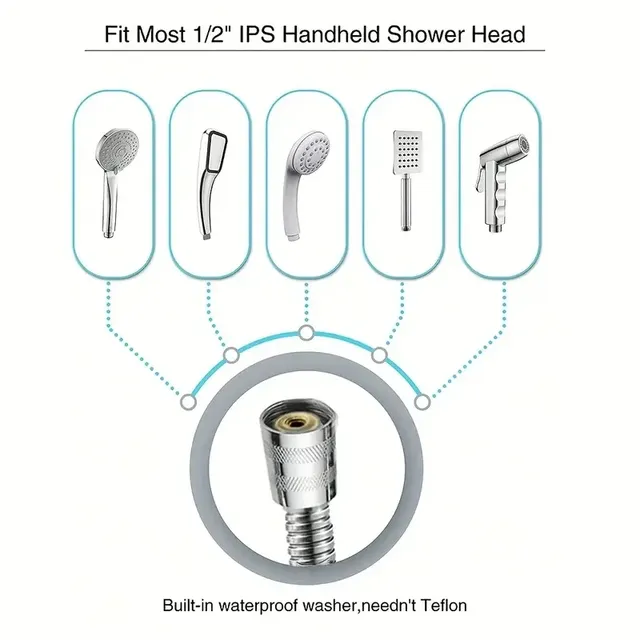 Tuyau de plomberie Flexible en acier inoxydable – vue 3