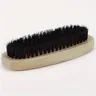 Brosse ovale poils porc noir monture bois ergonomique… – vue 4